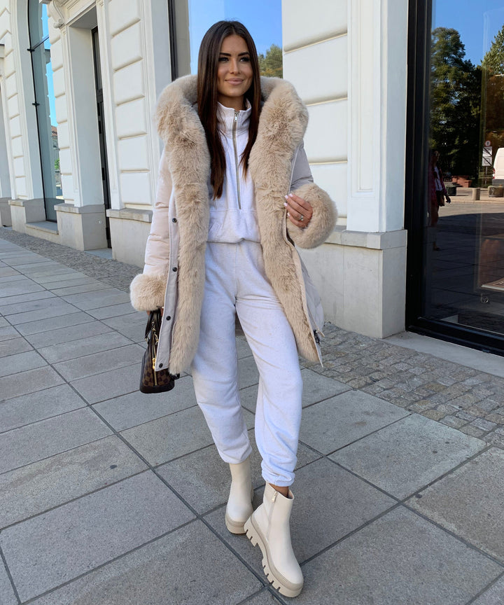 Jacke Aria Beige