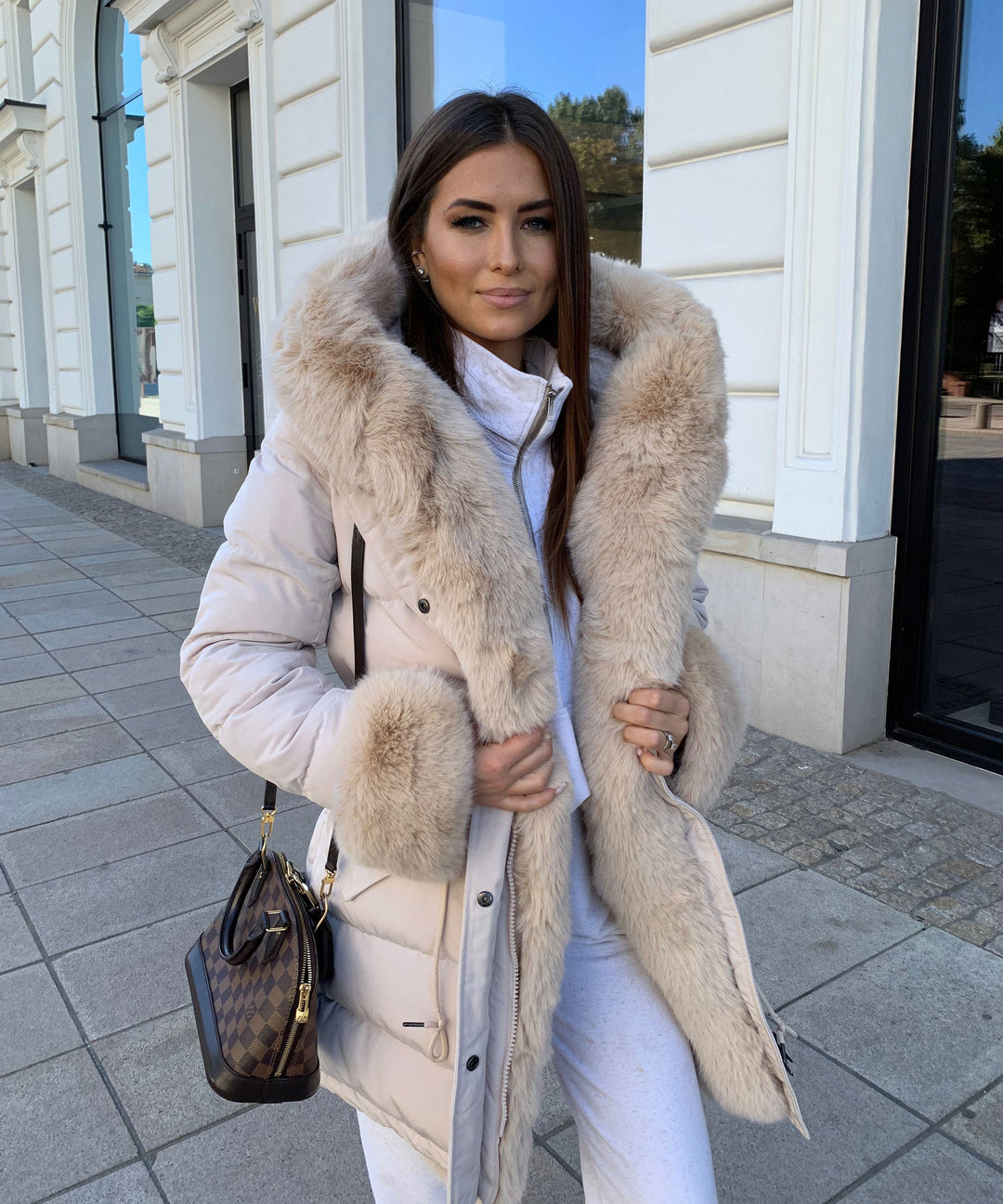 Jacke Aria Beige