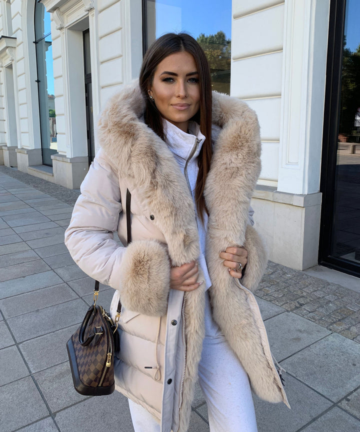 Jacke Aria Beige