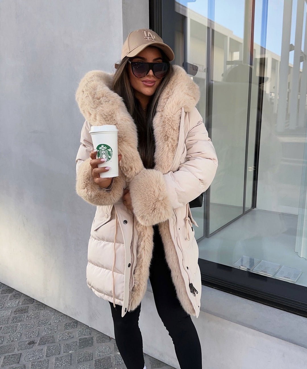 Jacke Aria Beige