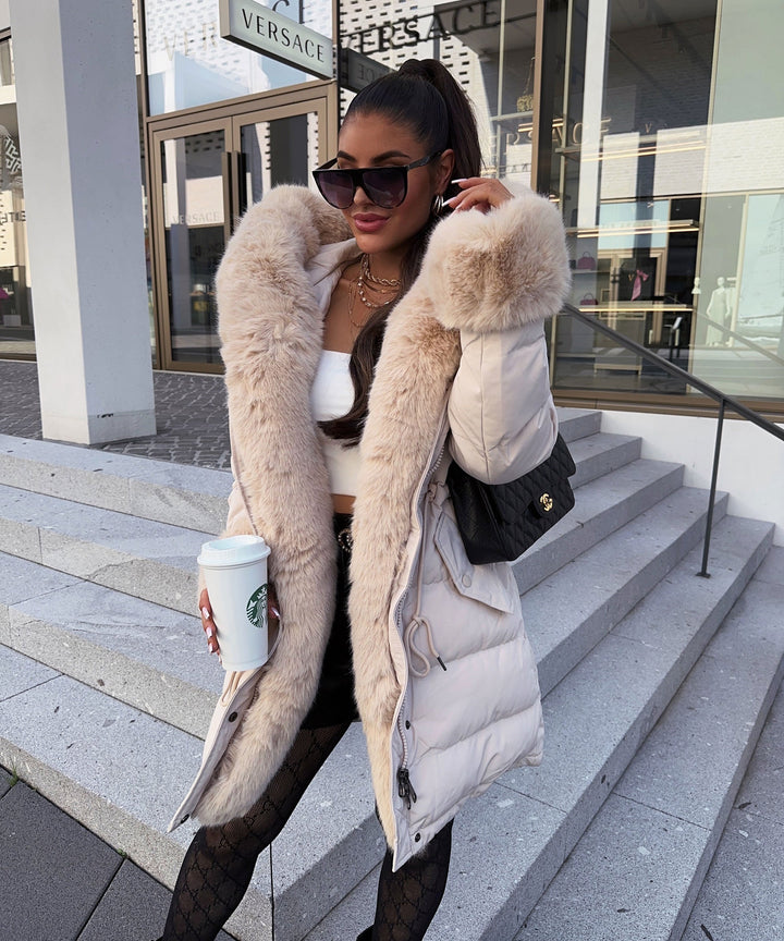 Jacke Aria Beige