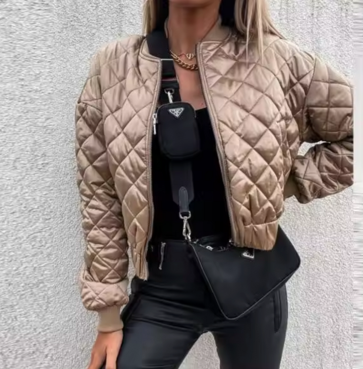Jacky - Gesteppte wattierte Jacke für Frauen