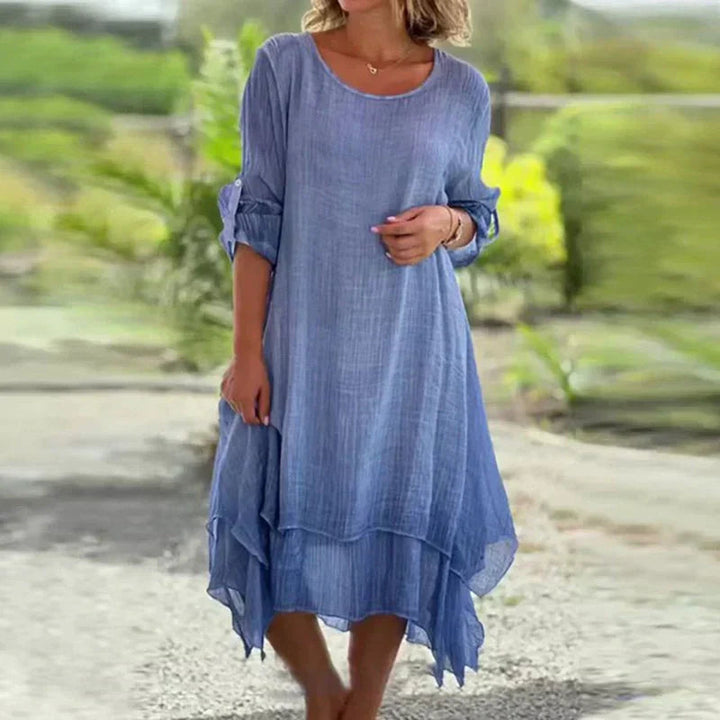 Jana | Elegantes, Fließendes & Atmungsaktives Damenkleid – Perfekt für Sommerliche Anlässe 5