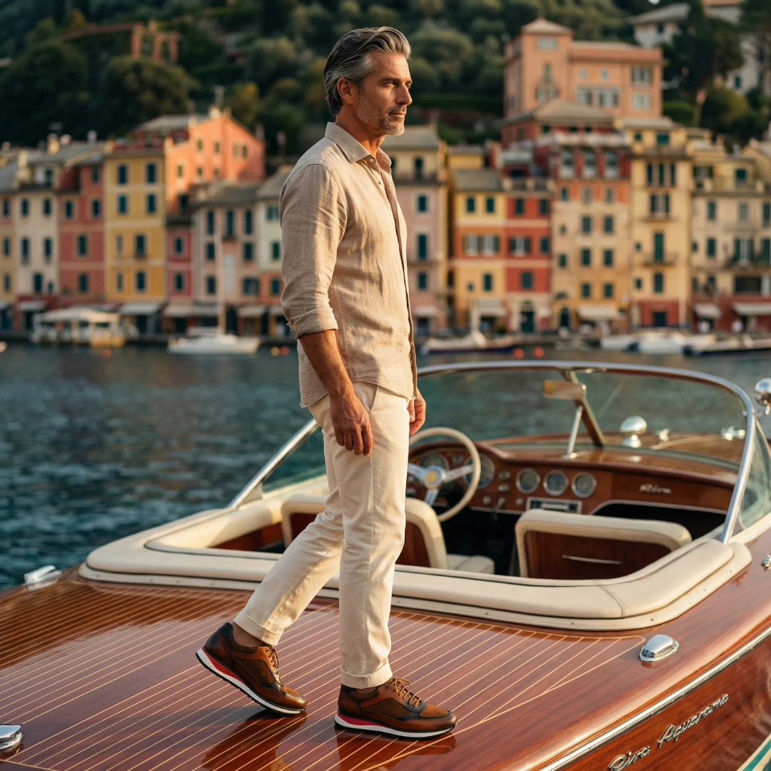 Ties | Stilvolle und rutschfeste Herren-Sneaker
