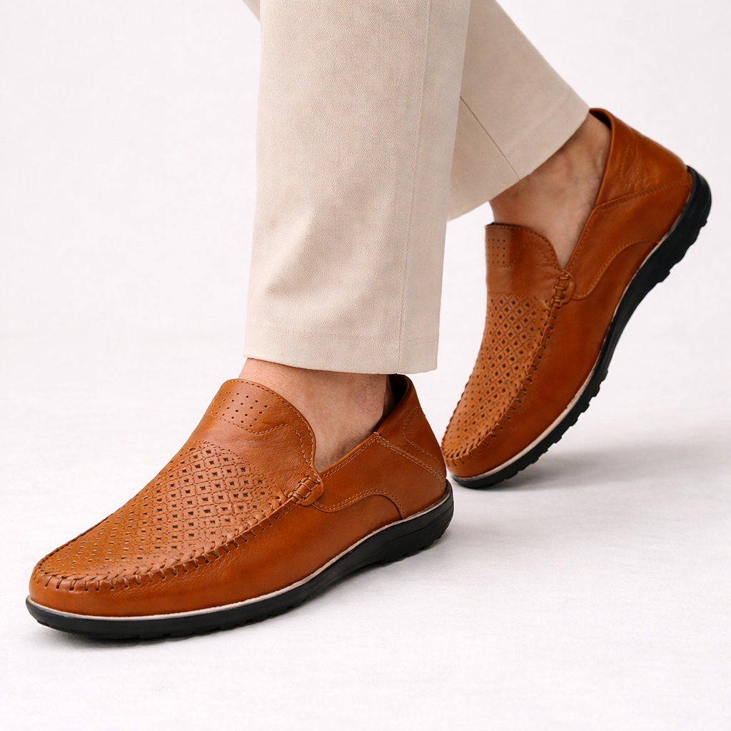 Jelle | Atmungsaktive Loafer aus echtem Leder 4