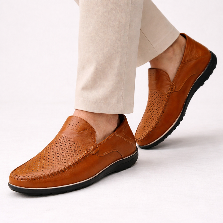 Jelle | Atmungsaktive Loafer aus echtem Leder 4