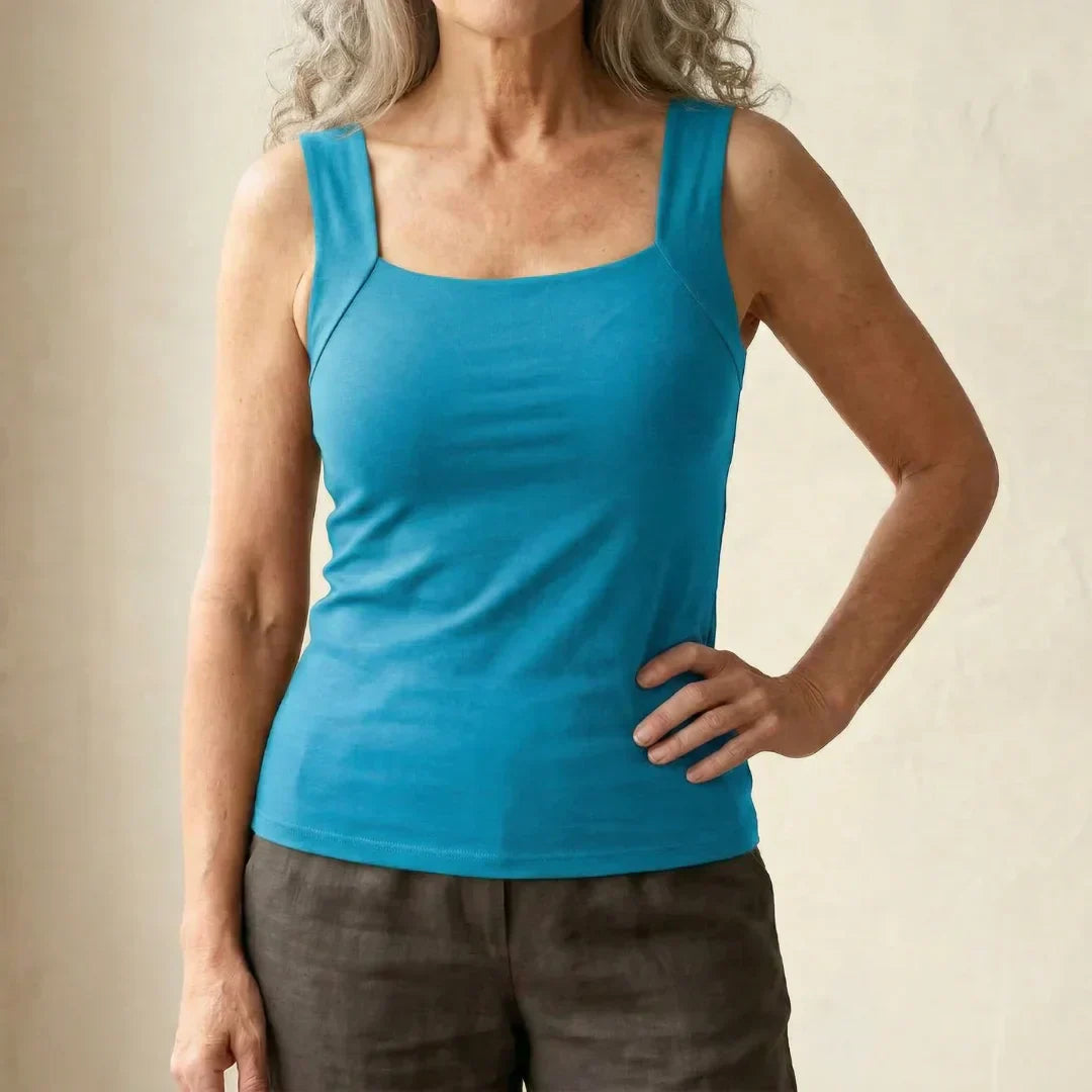 Jennifer | Weiches und bequemes Tanktop mit integriertem BH 10