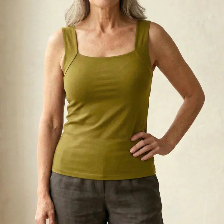 Jennifer | Weiches und bequemes Tanktop mit integriertem BH 14