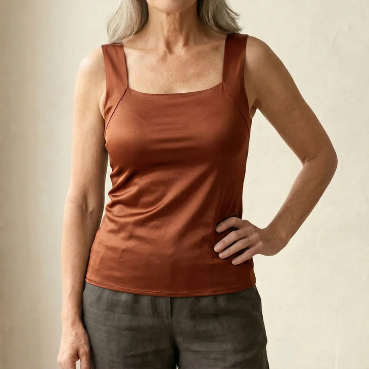 Jennifer | Weiches und bequemes Tanktop mit integriertem BH 15