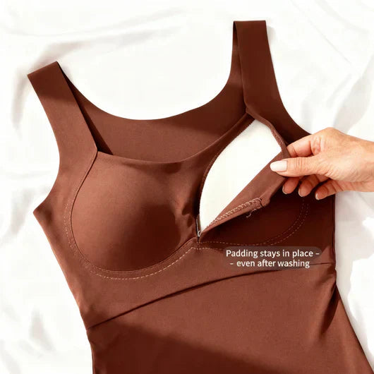 Jennifer | Weiches und bequemes Tanktop mit integriertem BH 4