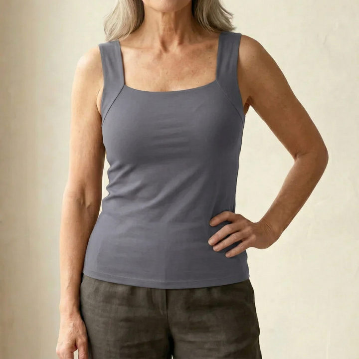 Jennifer | Weiches und bequemes Tanktop mit integriertem BH 9
