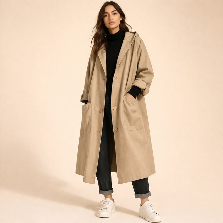 Jessica | Leichter und vielseitiger Oversize-Trenchcoat 1