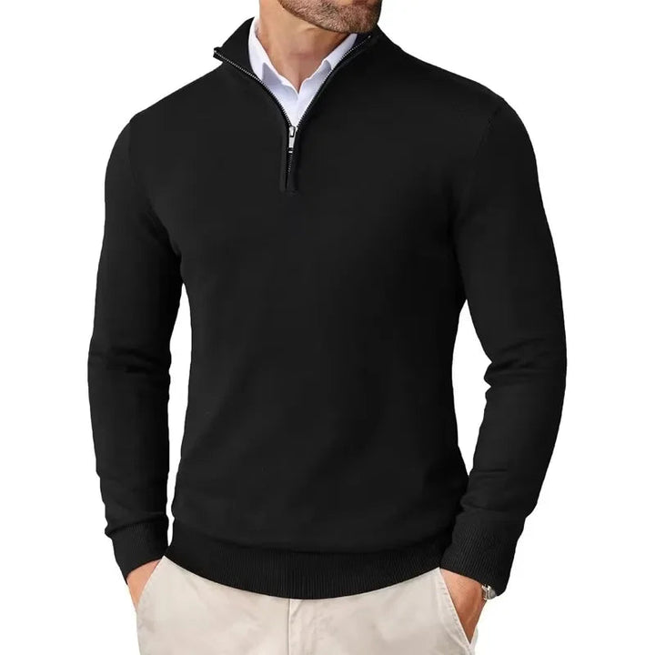 Tim | Vielseitiger Winterpullover mit Reißverschluss