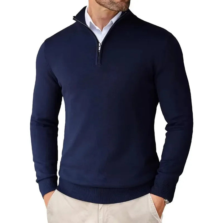 Tim | Vielseitiger Winterpullover mit Reißverschluss
