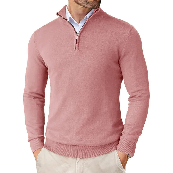 Tim | Vielseitiger Winterpullover mit Reißverschluss