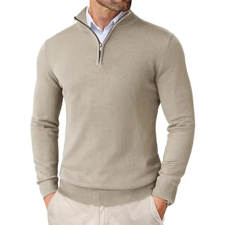 Tim | Vielseitiger Winterpullover mit Reißverschluss