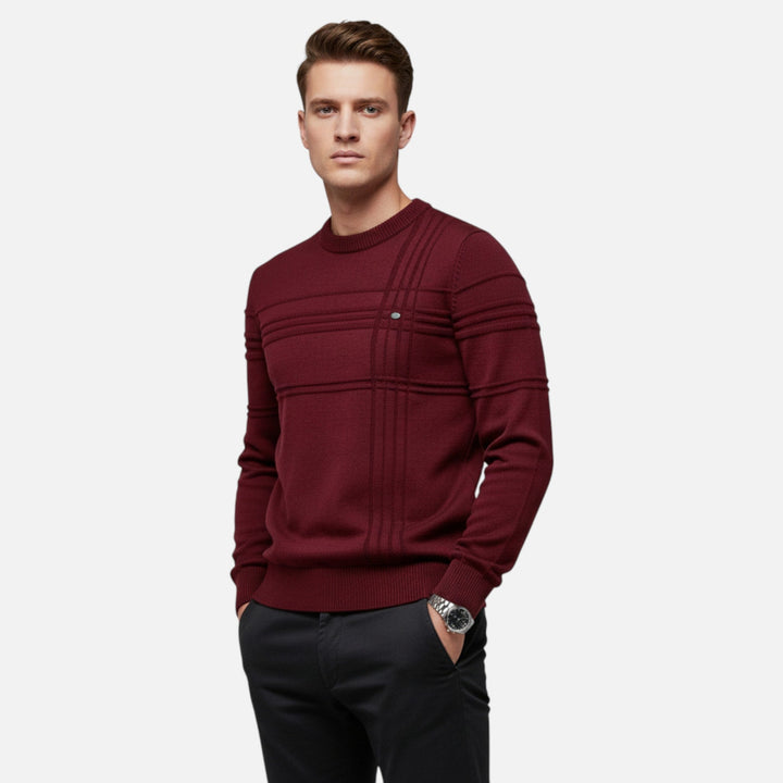 Niklas | Weicher, atmungsaktiver und eleganter Pullover