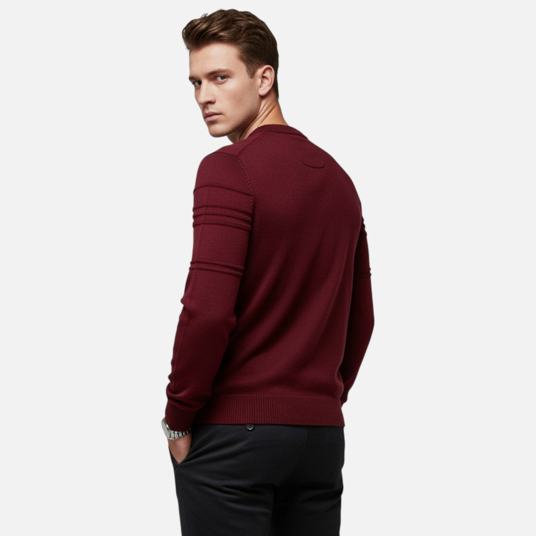Niklas | Weicher, atmungsaktiver und eleganter Pullover