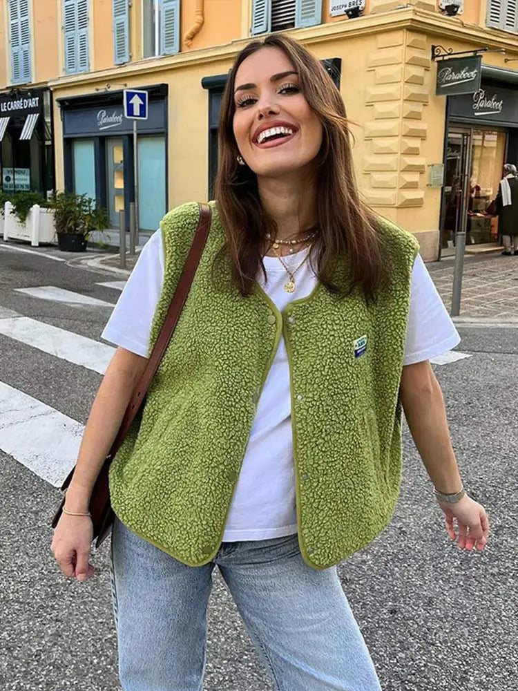 Emilia | Moderne und bequeme Fleeceweste