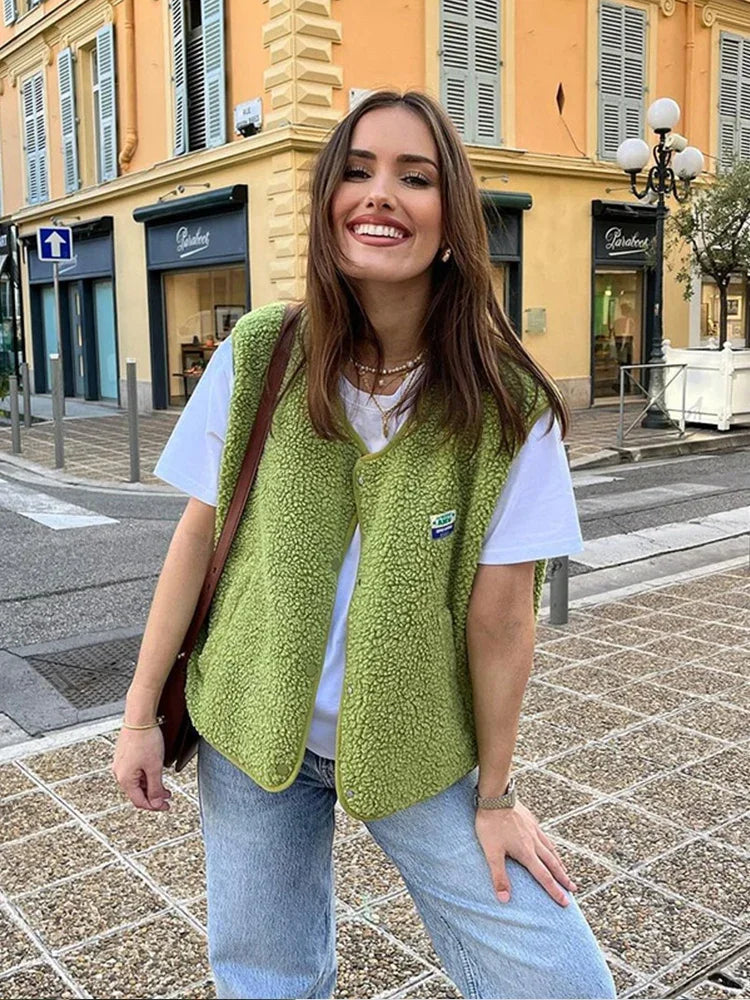 Emilia | Moderne und bequeme Fleeceweste