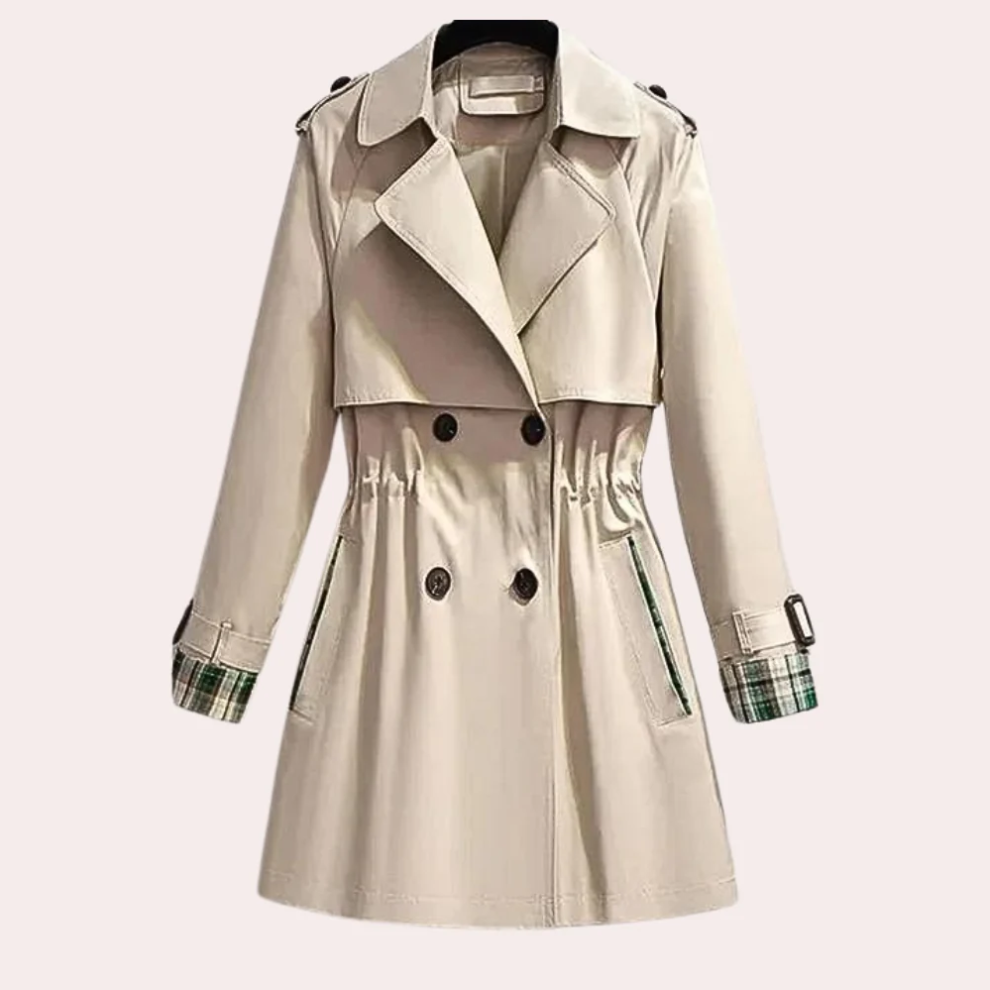 Julia | Zeitloser und bequemer Trenchcoat 4