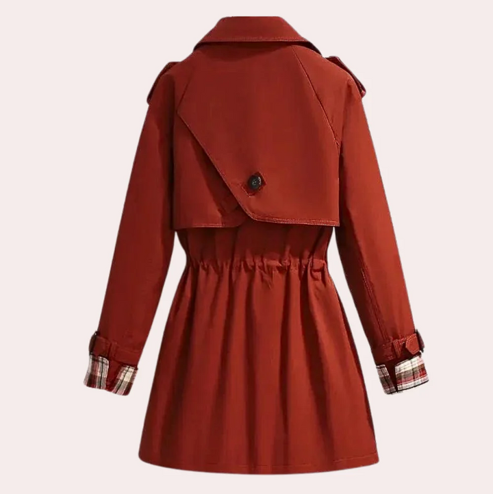 Julia | Zeitloser und bequemer Trenchcoat 5