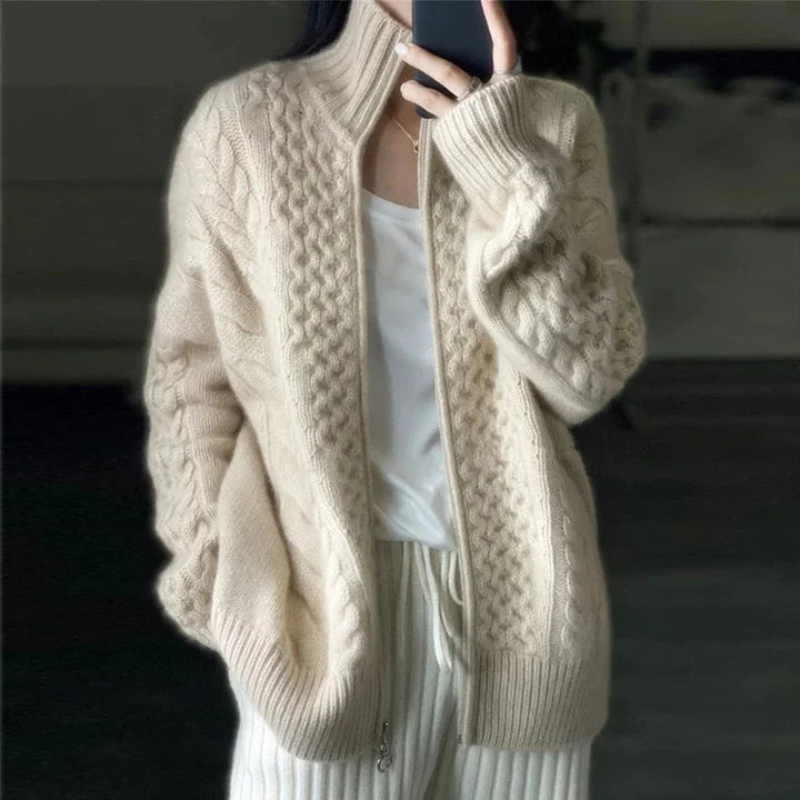 Velina | Eleganter und Weicher Kaschmir-Cardigan