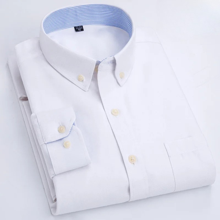 Karo | Elegantes Langarmshirt Herren – Atmungsaktiv, Klassisch & Vielseitig 10