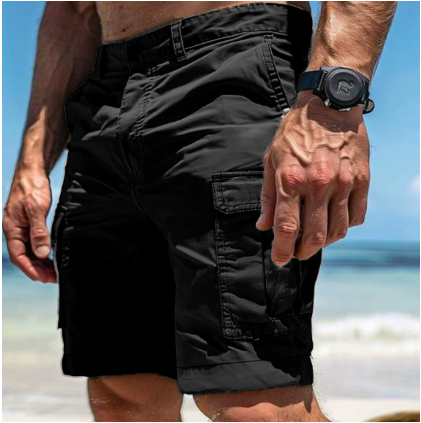 Bruno | Herren Outdoor Utility Cargo Shorts mit Taschen