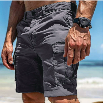 Bruno | Herren Outdoor Utility Cargo Shorts mit Taschen