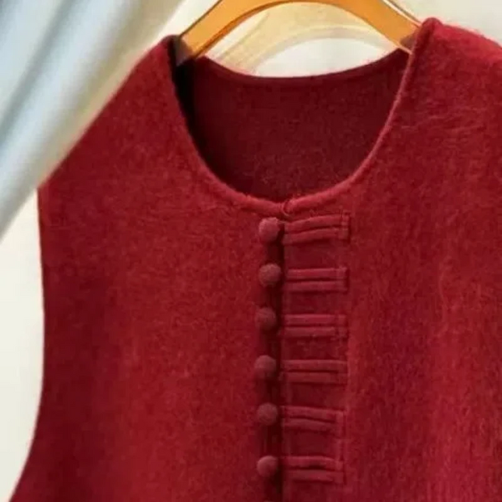 Keng - Schmeichelnder Winterpullover mit Rundhalsausschnitt