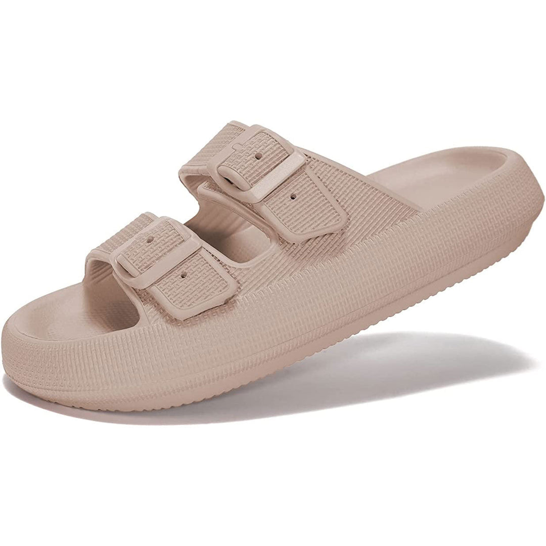 Damen Orthopädische Sandalen Verstellbar mit Fußgewölbestütze
