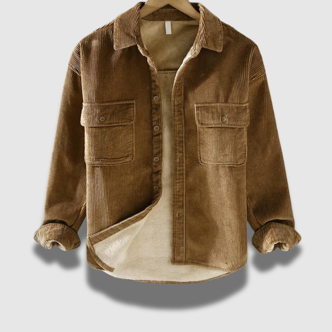 Giacca Uomo in Velluto a Coste Classica Regular Fit