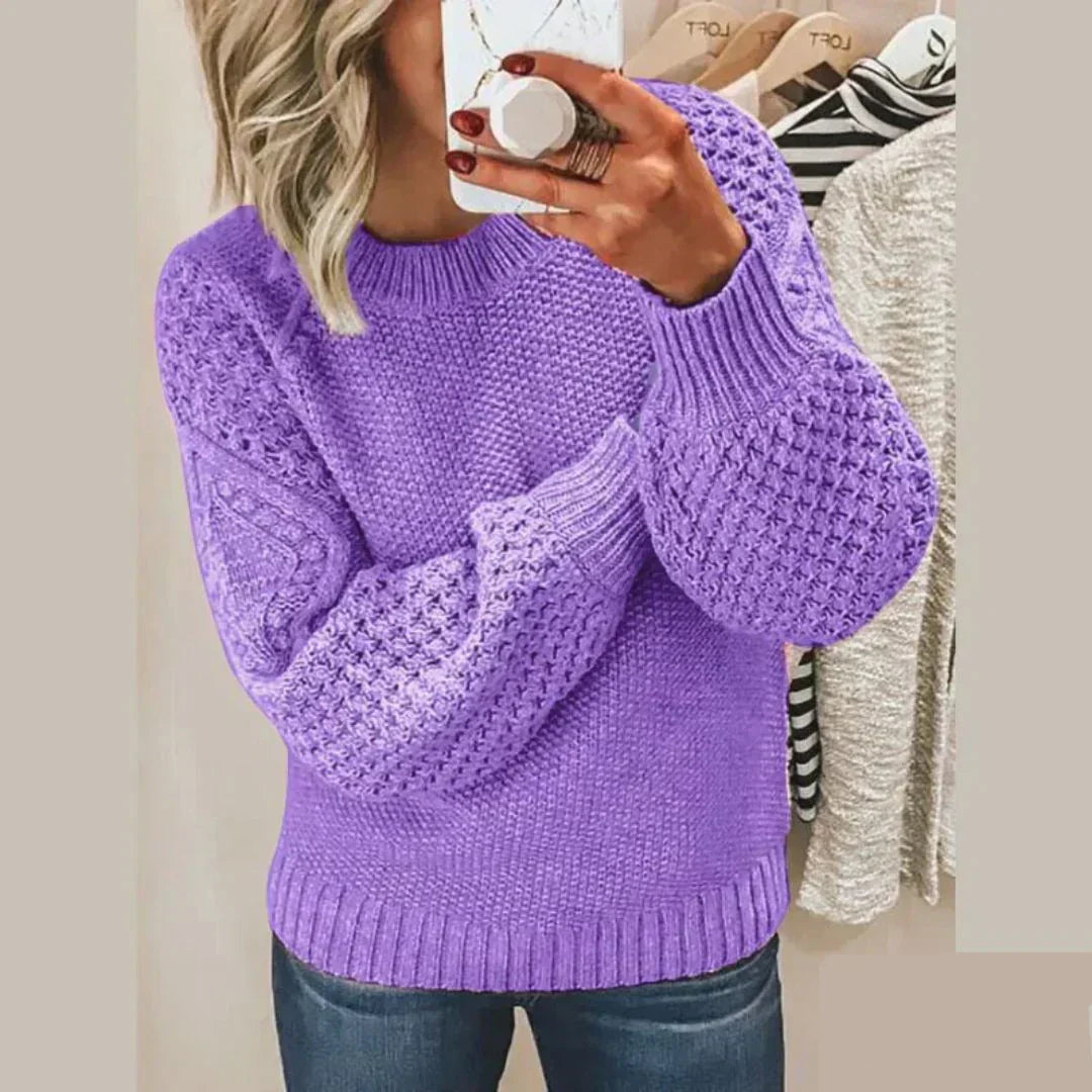 Klassische Wollpullover