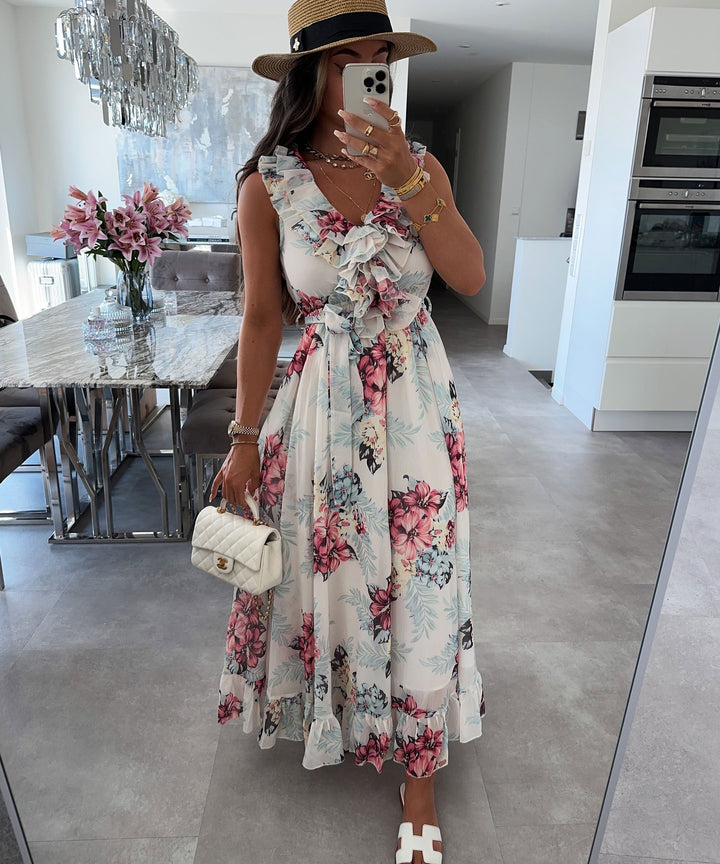 Kleid Adaia Lang Rosa