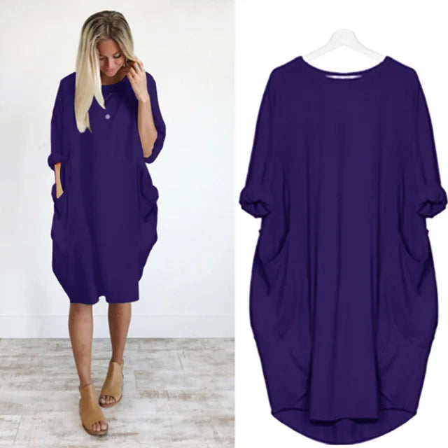 Kleid mit Taschen