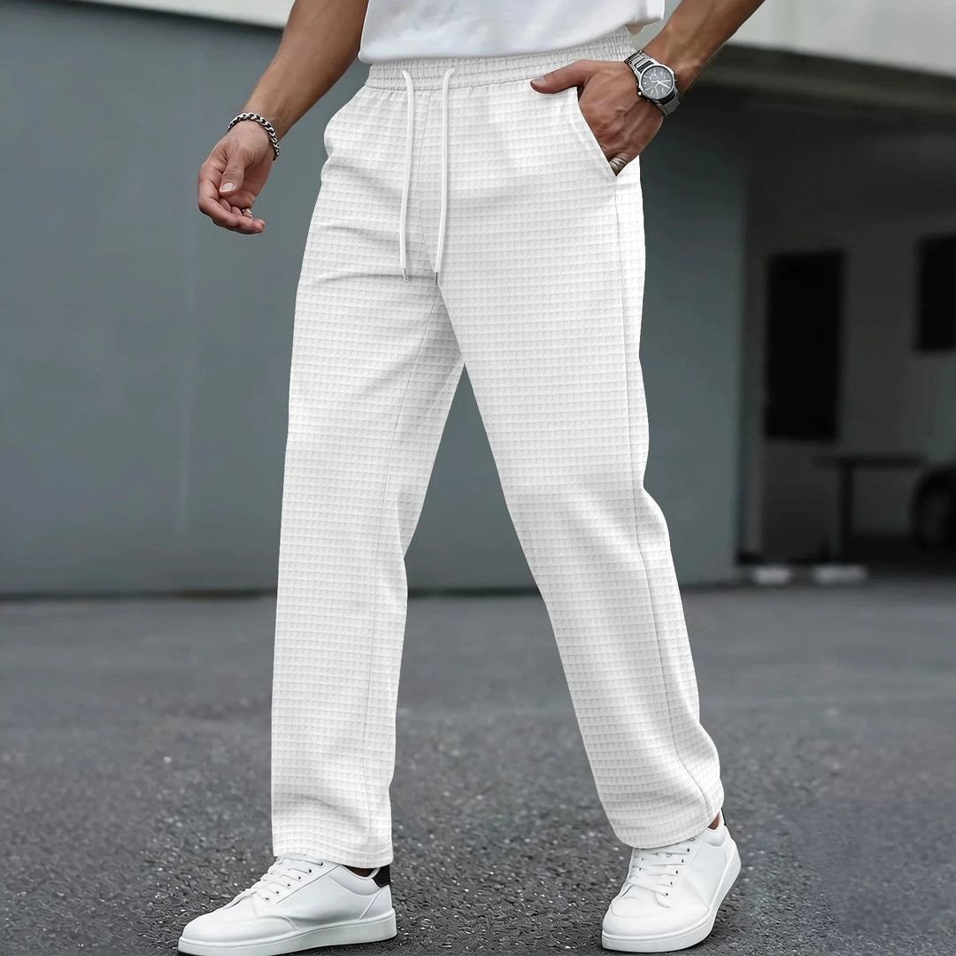 Koa | Atmungsaktive, Leichte & Stilvolle Herren Freizeithose im Karodesign 1