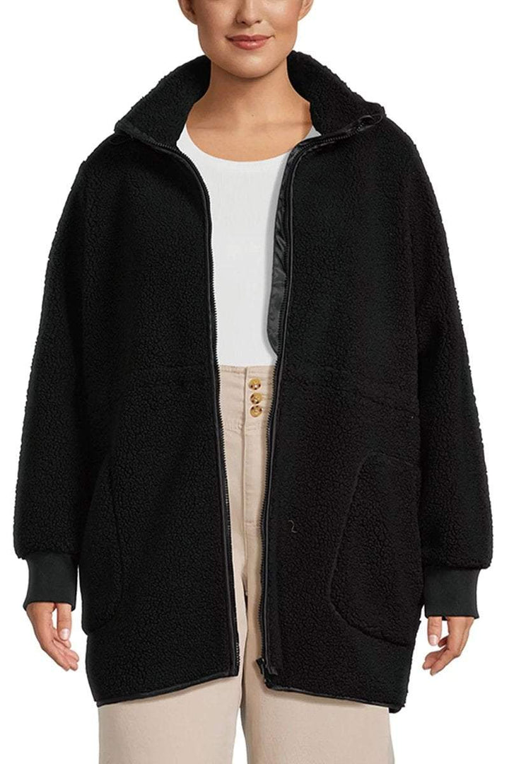 Komfortabele Plüsch-Jacke