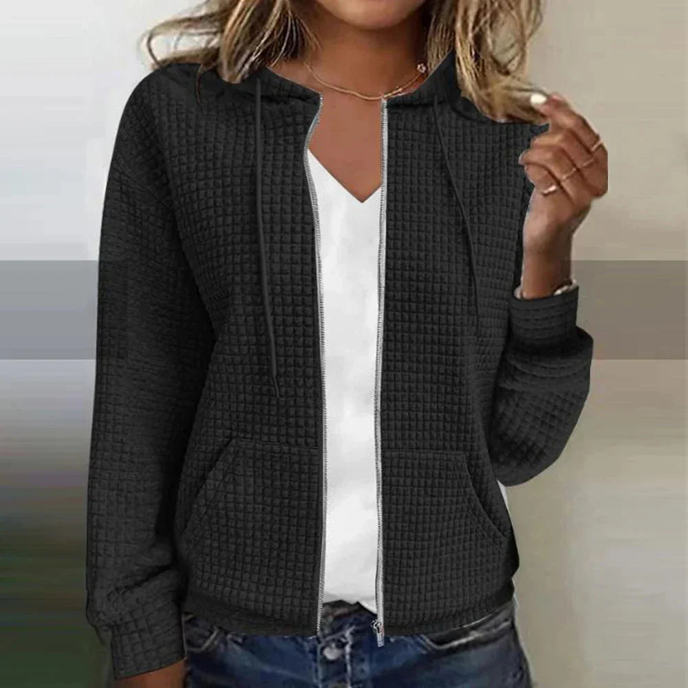 Kristel – Waffelstrick Cardigan