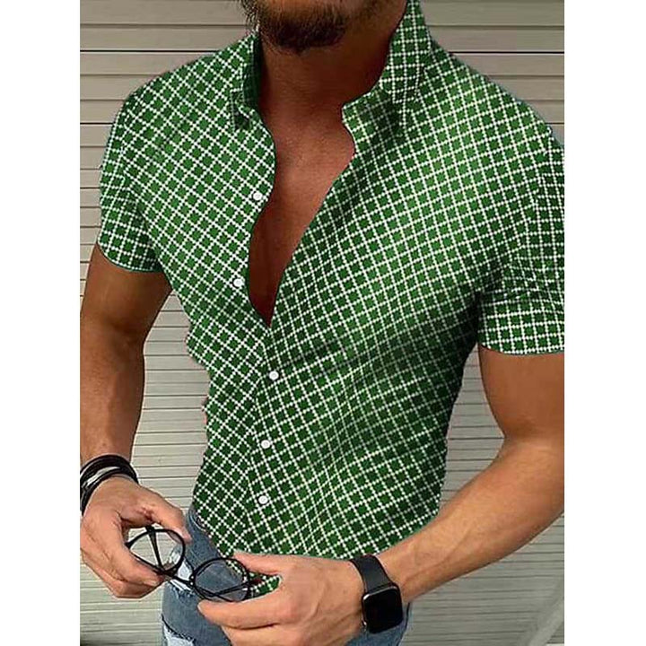 Kurzarmhemd Herren Slim Fit