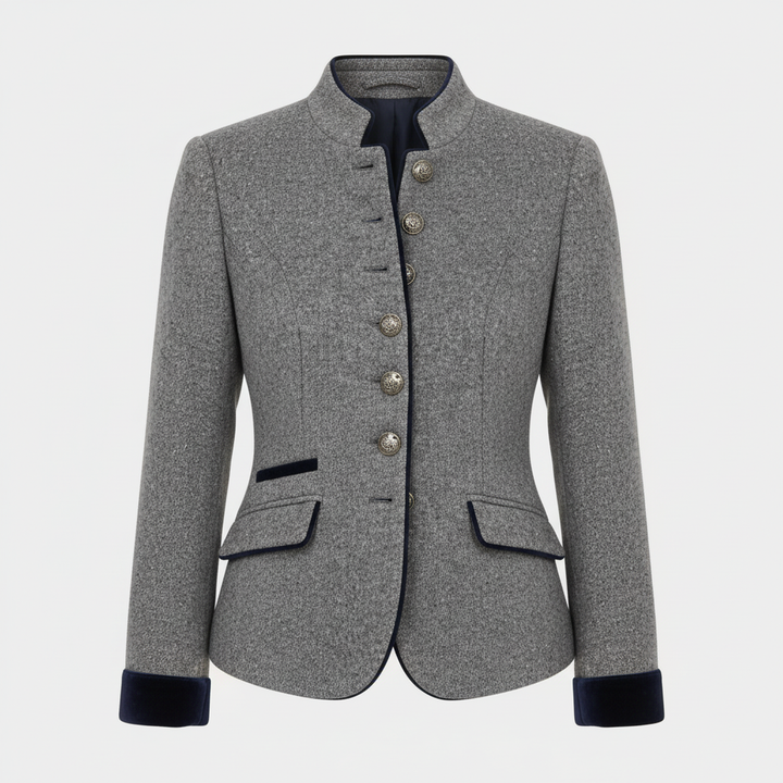 Kurzjacke Damen | Stehkragen & Figurbetonte Silhouette