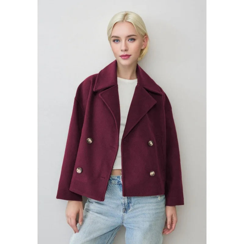 Kurzjacke Damen Doppelreihig