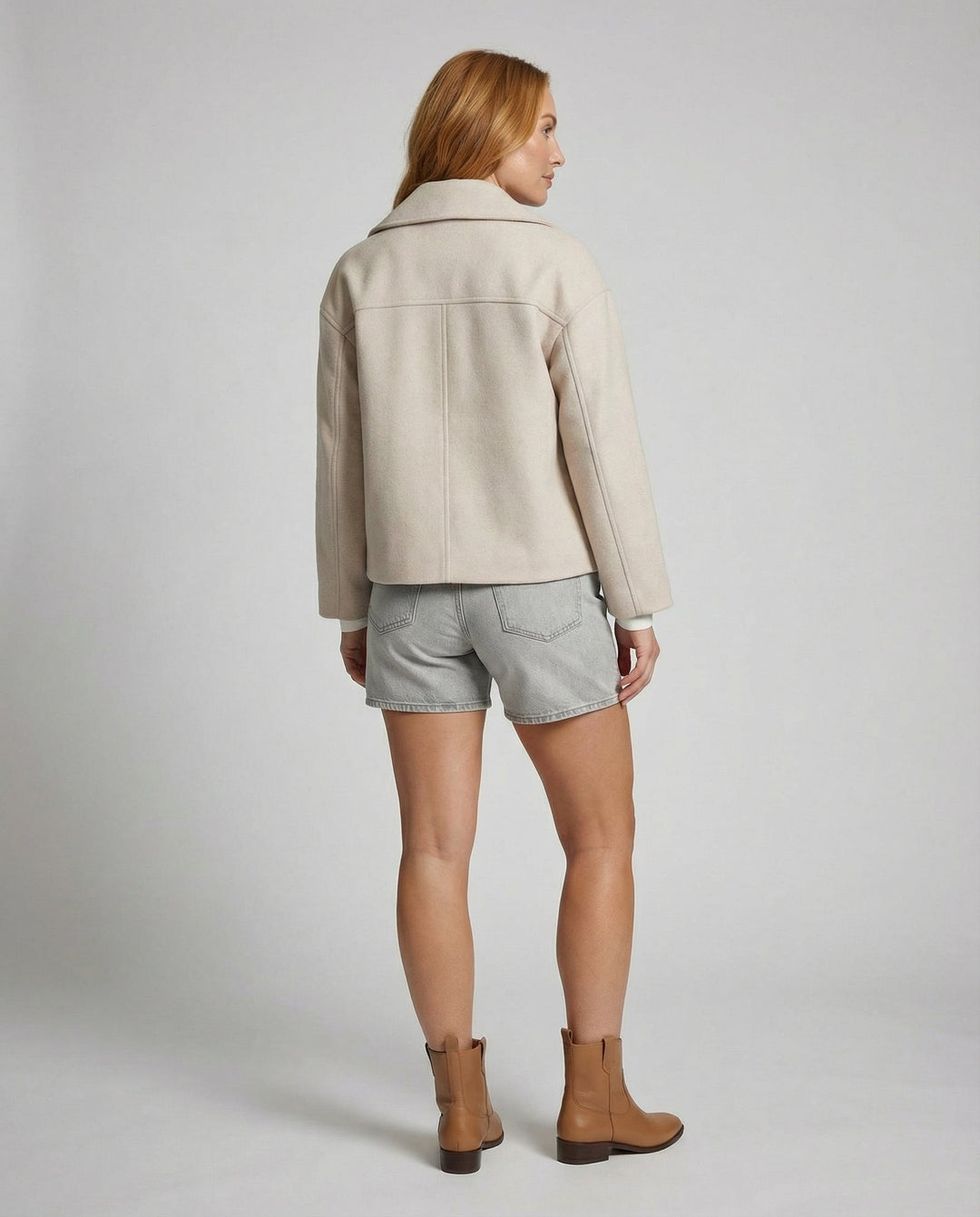 Kurzjacke Damen Doppelreihig