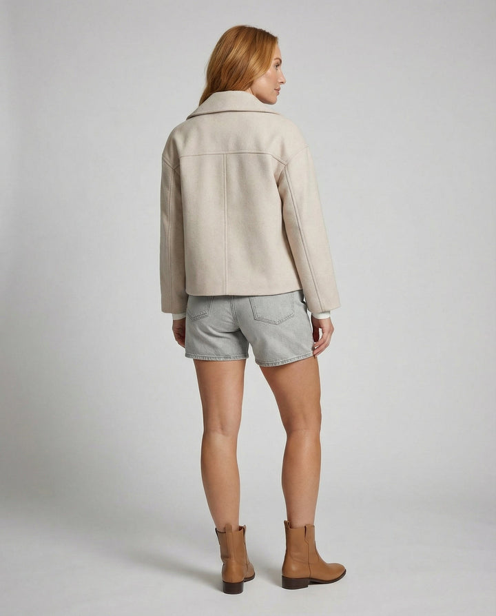 Kurzjacke Damen Doppelreihig