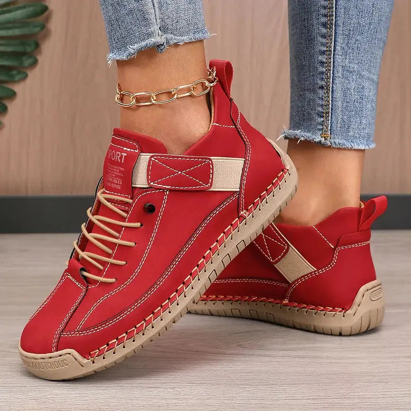 Sophie – Damen Knöchelstiefel in Lederoptik
