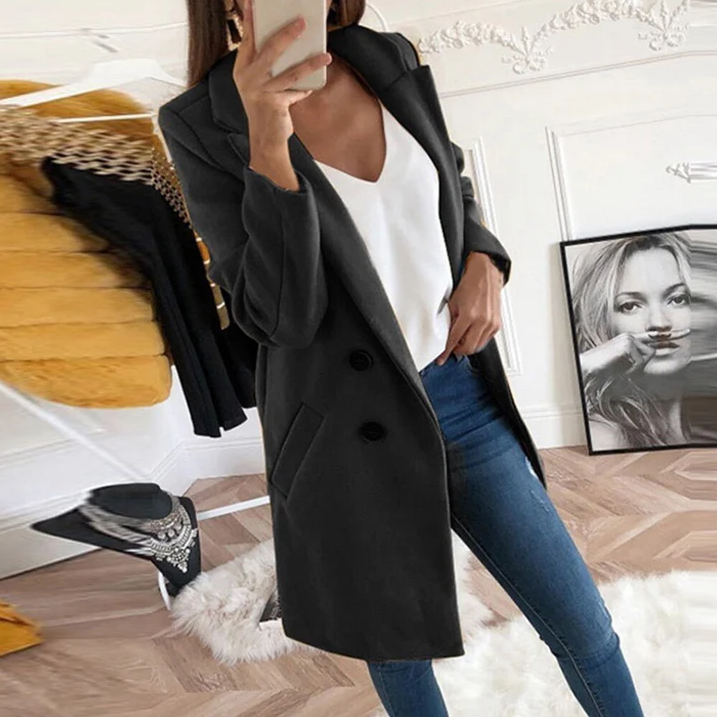 Lale | Moderner und bequemer langer Blazer 0