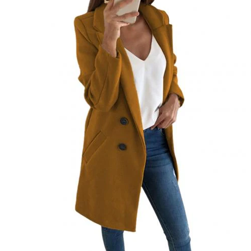 Lale | Moderner und bequemer langer Blazer 6