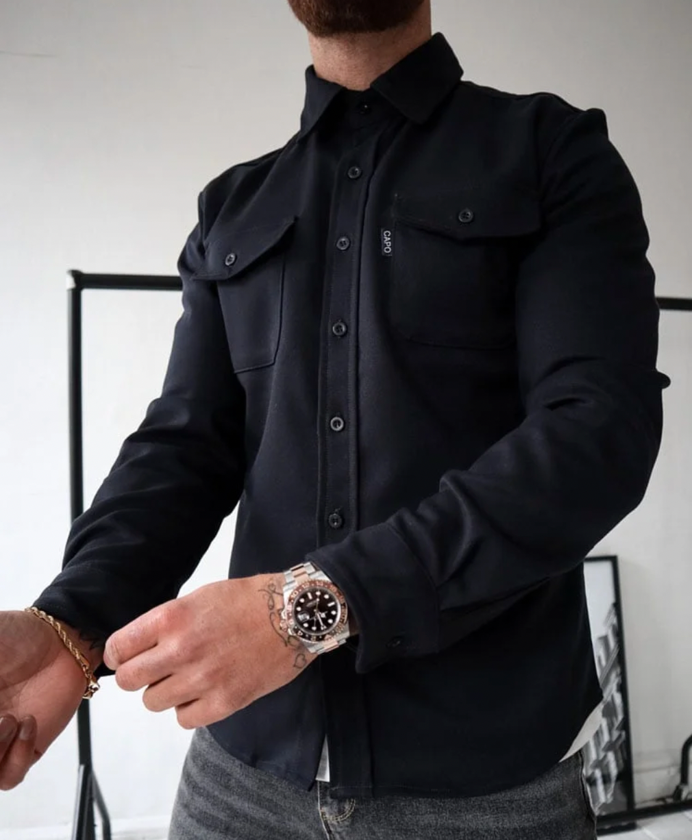 Lamar | Herren Hemdjacke – Atmungsaktiv, Stylisch & Vielseitig 5