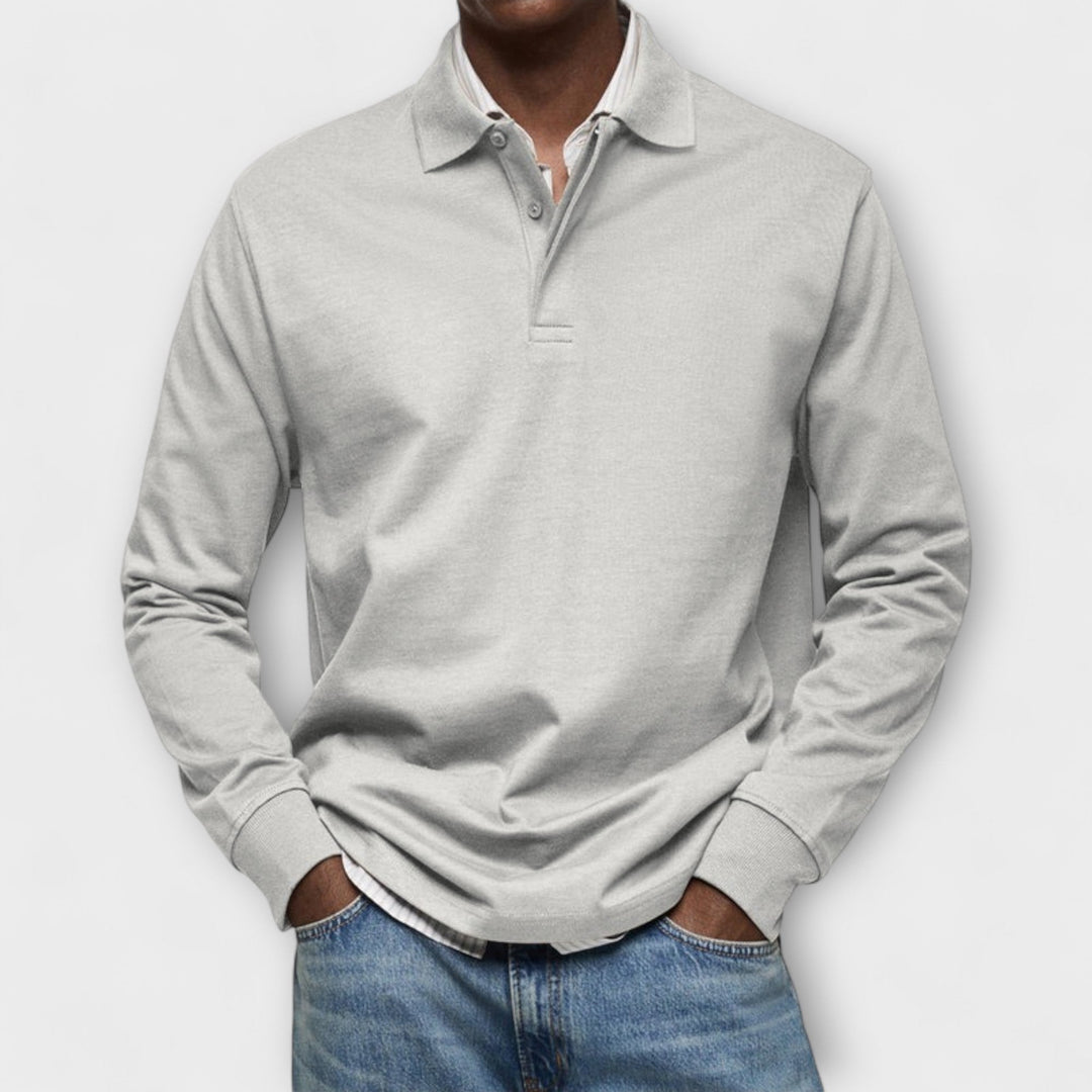 Langarm Polo Herren | Klassischer Kragen & gepflegter Look
