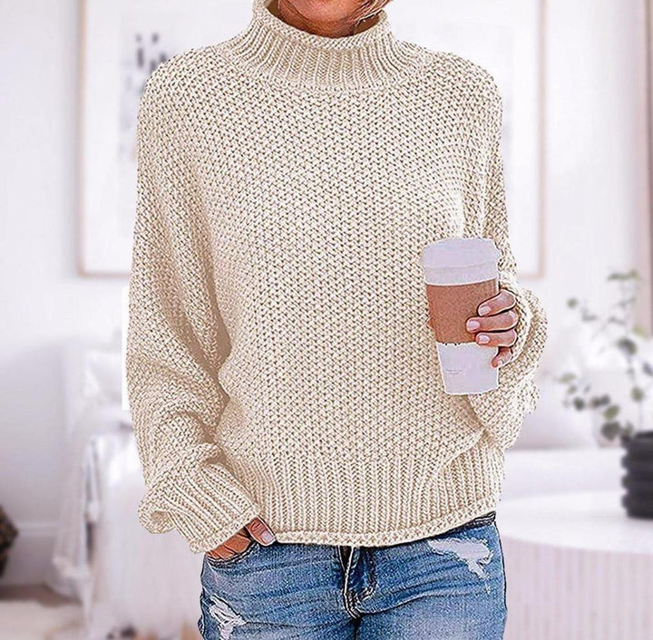 Langärmeliger Basic-Pulli